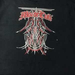 Motorcult Black Pinstripe Tee XXL